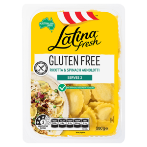 Gluten Free Ricotta & Spinach Agnolotti 280g