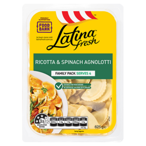 Ricotta & Spinach Agnolotti 625g
