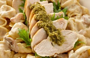 Creamy Chicken & Mushroom Pasta