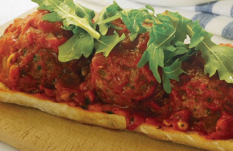 Italian Meatball Panini