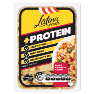 Latina Fresh +Protein Beef & Parmesan 400g